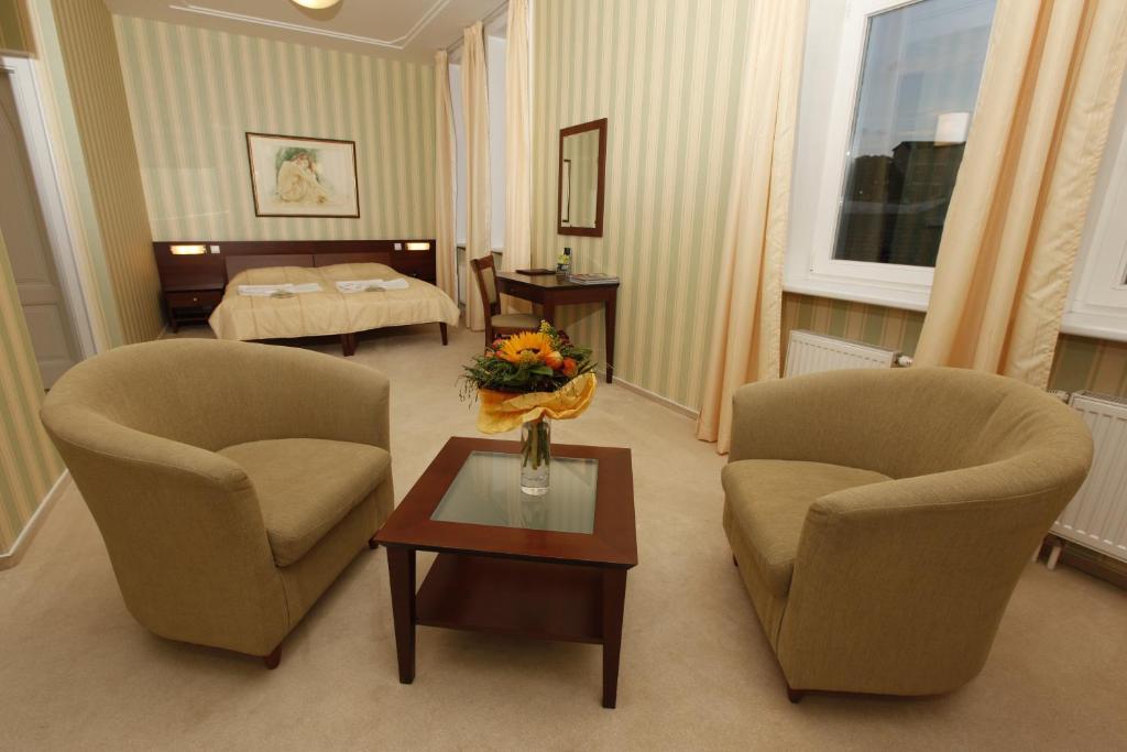 Hotel Sandor Pavillon Piest'any Room photo